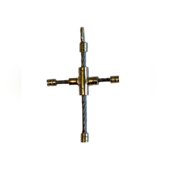 (2 for $40) Cross - Brass & Steel - Picture 1 of 2